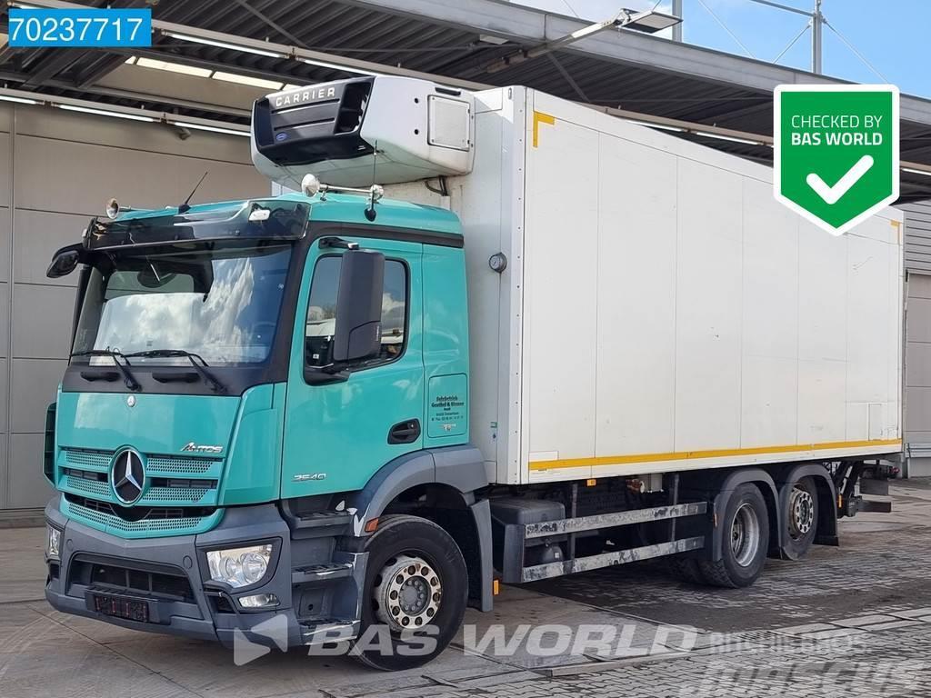 Mercedes-Benz Antos 2640 6X2 Carrier SUPRA 750 Ladebordwand Lift Temperature controlled trucks
