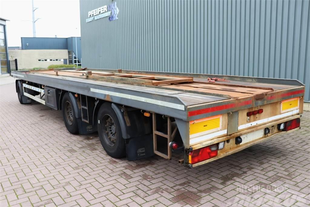 GS AV-2700 P 3 Axel Container Trailer Flatbed/Dropside semi-trailers