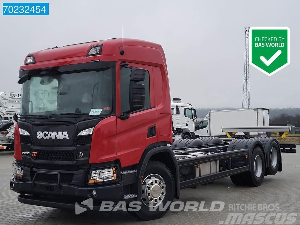 Scania P280 6X2 NEW chassis Standklima Liftachse Euro 5 Chassis Cab trucks