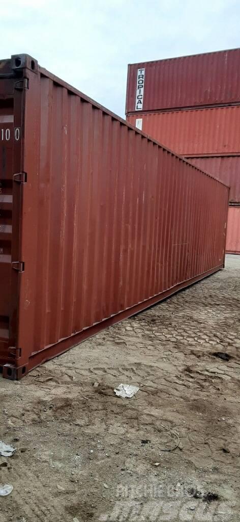 CIMC 40 Foot High Cube Used Shipping Container Containerframe trailers