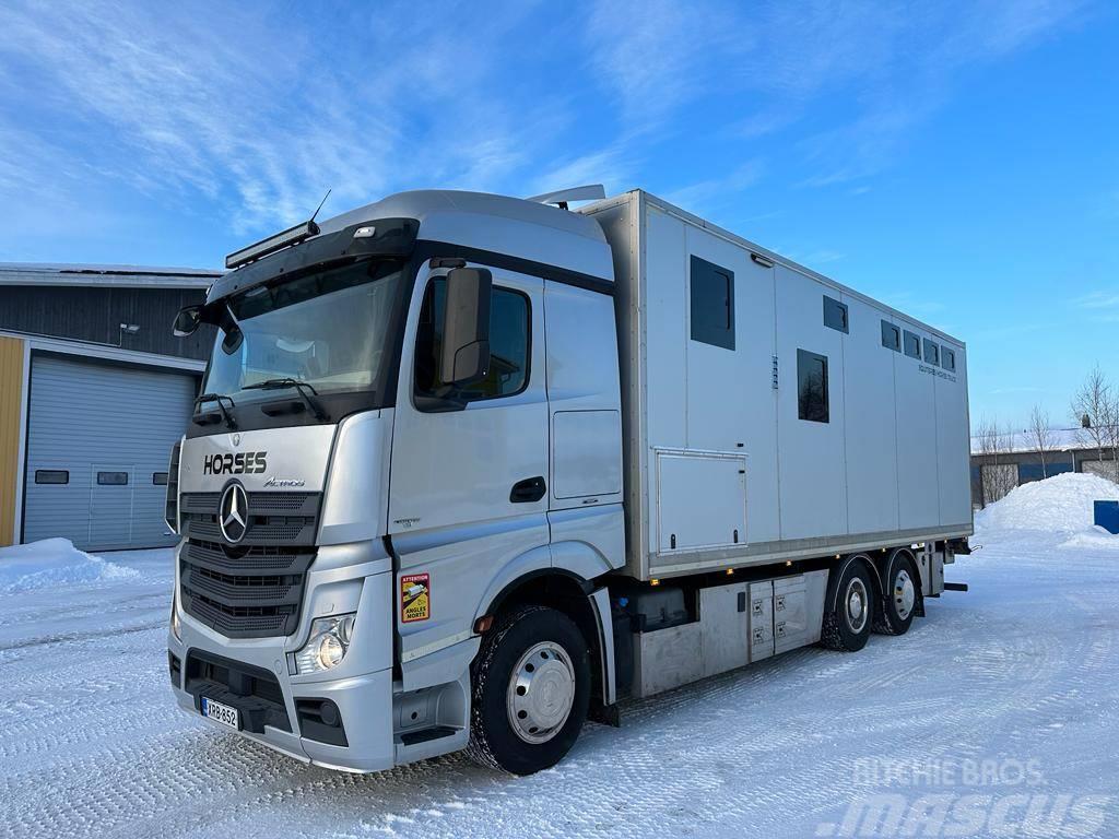 Mercedes-Benz Actros Animal transport trucks