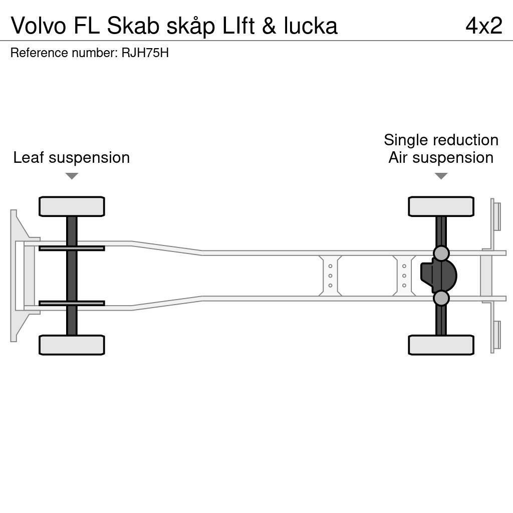 Volvo FL Skab skåp LIft & lucka Box body trucks