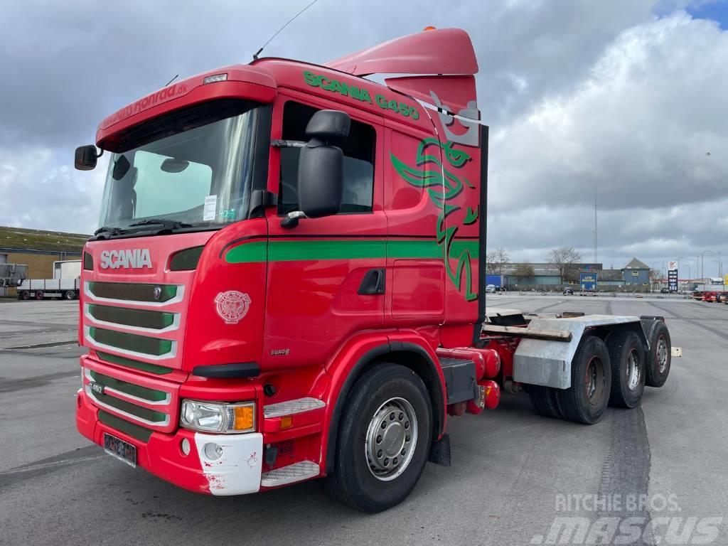 Scania G450 LB 8x4*4 HNB Euro 6 / Chassis / Fahrgestell Chassis Cab trucks
