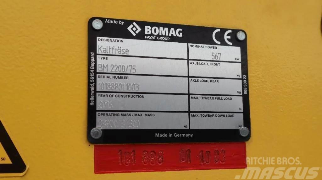 Bomag BM 2200/75 | COLD PLANER | NEW CONDITION! Asphalt cold milling machines