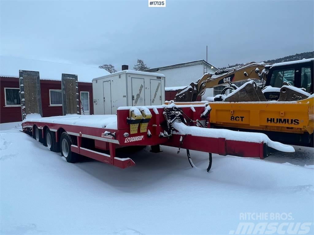  Scanslep machine trailer w/ hydraulic driving brid Other trailers