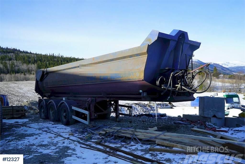  Tipping semi with sliding shafts. Other semi-trailers
