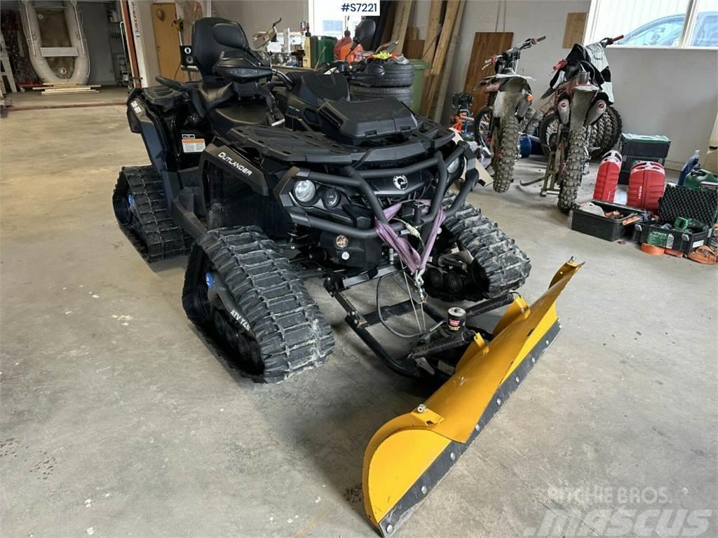 Can-am Outlander 1000 Max XTP with track kit, plow and sa Other