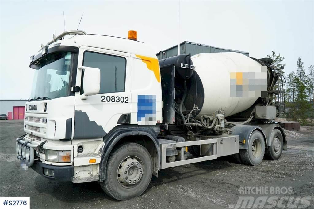 Scania P124 6x2 Mixer Truck Concrete trucks