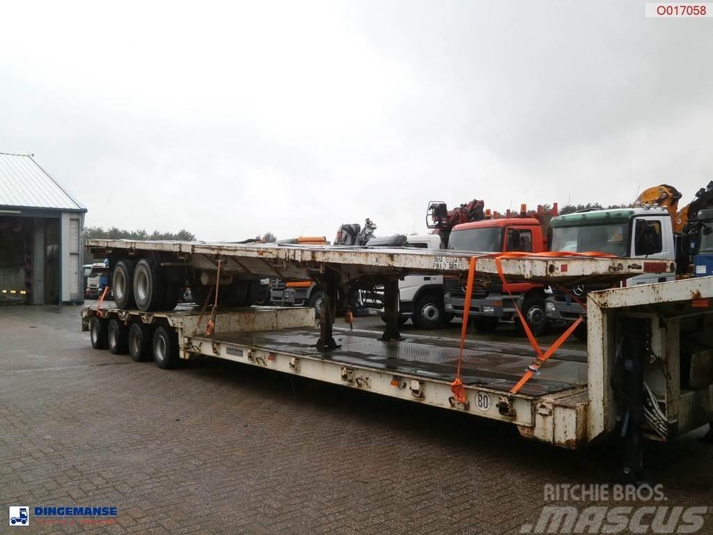  Traylona 2-axle platform trailer 39000KG / Extenda Low loader-semi-trailers