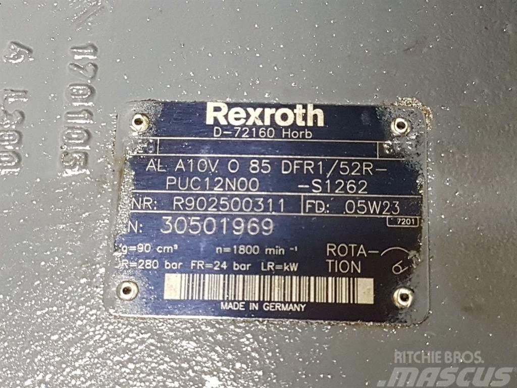 CASE 621D-Rexroth ALA10VO85DFR1/52R-Load sensing pump Hydraulics
