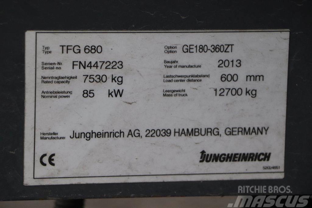 Jungheinrich TFG 680 LPG trucks