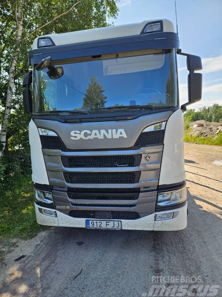 Scania 500 R Timber trucks