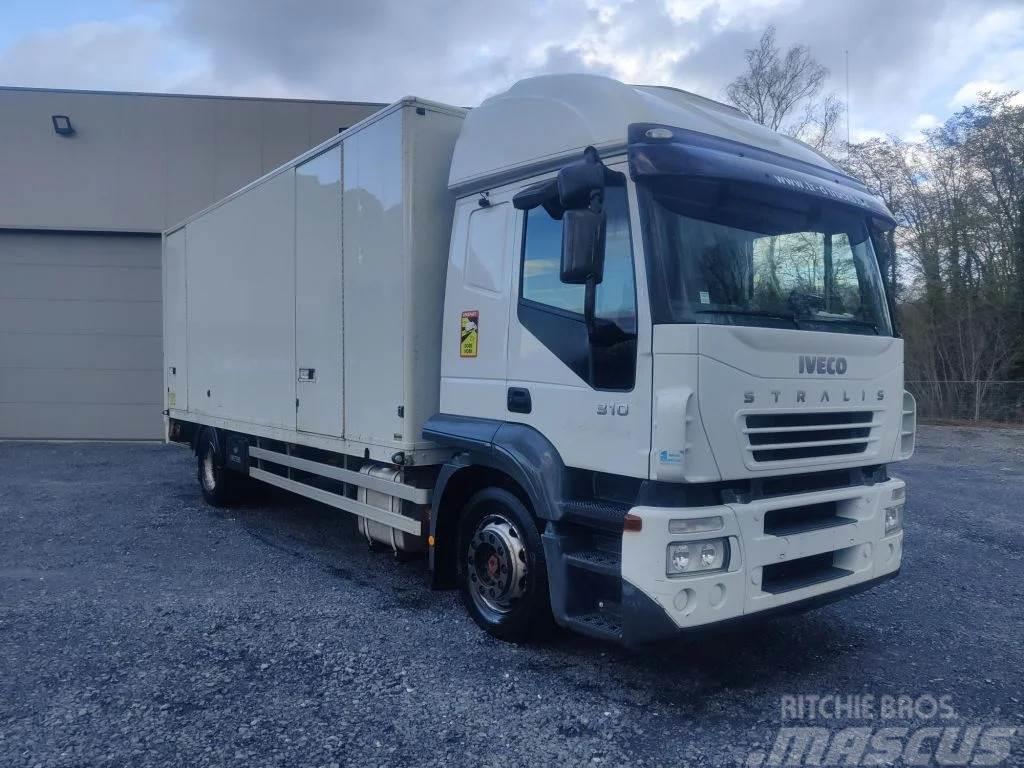 Iveco Stralis 310 CASE + D'HOLLANDIA 1500 KG - 224125 KM Box body trucks