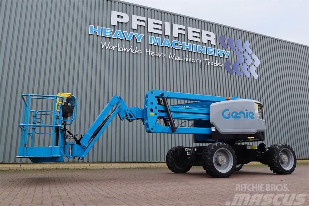 Genie Z45XC Valid inspection, *Guarantee! Diesel, 4x4 Dr Articulated boom lifts