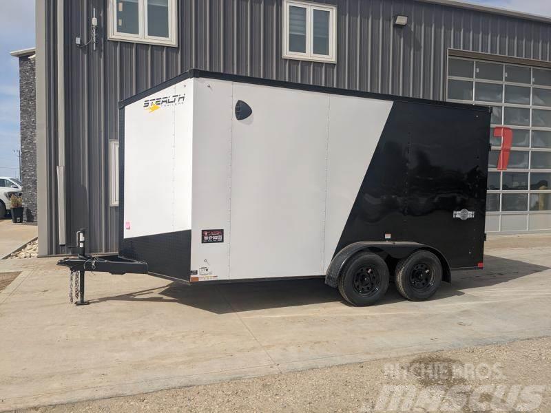  7FT x 14FT Stealth Mustang Series Enclosed Cargo T Box body trailers