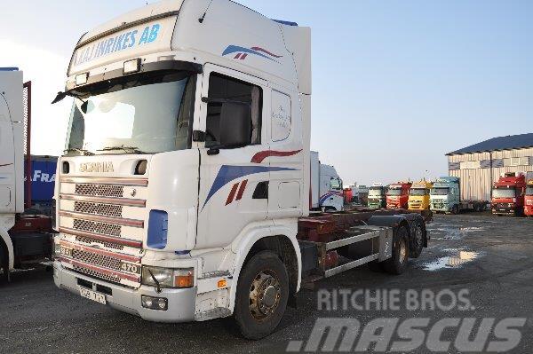 Scania 124 6X2 470 Container Frame trucks