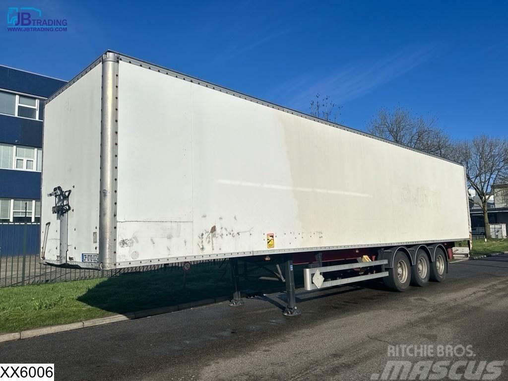 Fruehauf gesloten bak Steel suspension Box body semi-trailers