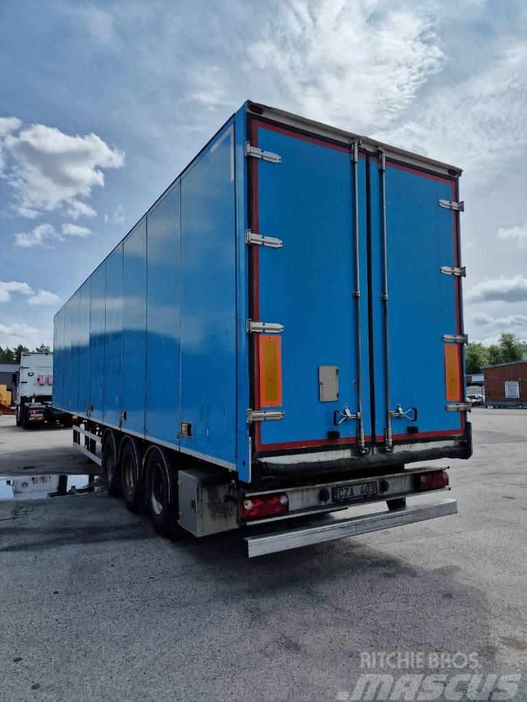 Ekeri SKÅP - ÅBENSIDA Box body semi-trailers