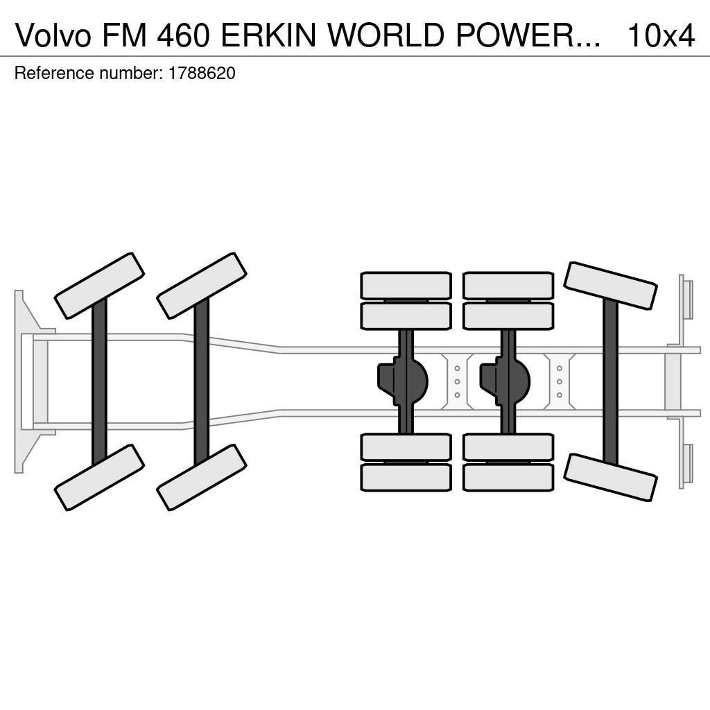 Volvo FM 460 ERKIN WORLD POWER ER 2070 T-4.1 CRANE/KRAN/ Crane trucks