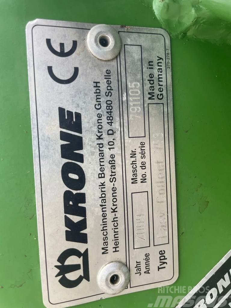 Krone Easy Collect 753 10 rij maisbek Big x 650 Wood chippers