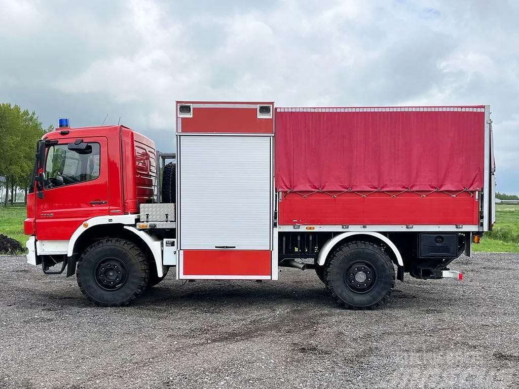 Mercedes-Benz Atego 1118 Tarpaulin / Canvas Box Truck Fire trucks
