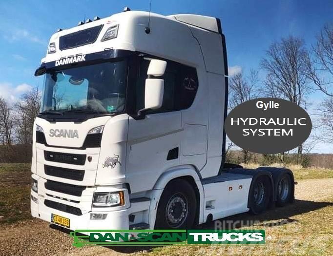 Scania R500 6x2 2950mm Gylle Hydr. Tractor Units