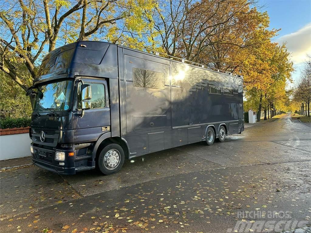 MERCEDES-BENZ Actros 26400 JK 5-6 Pferde Popout Automatik Animal transport trucks