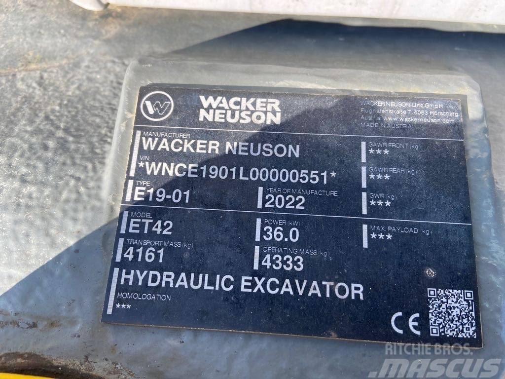 Wacker Neuson ET42 Crawler excavators