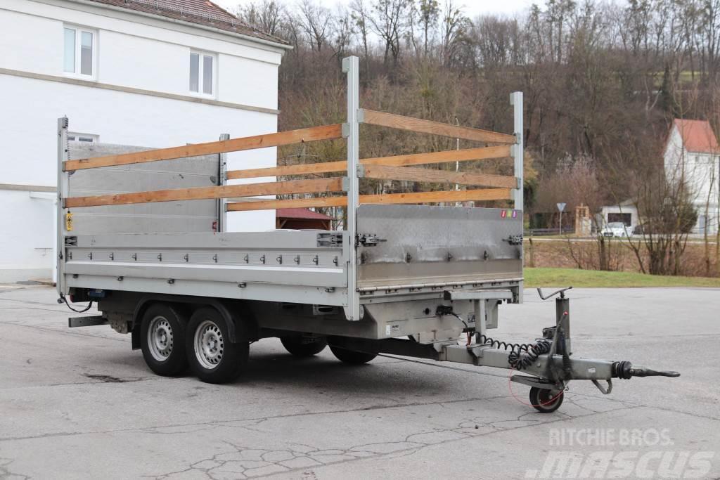  HRB GTP 3542 LBW Tandem 4,20m lang Bordwände Flatbed/Dropside trailers