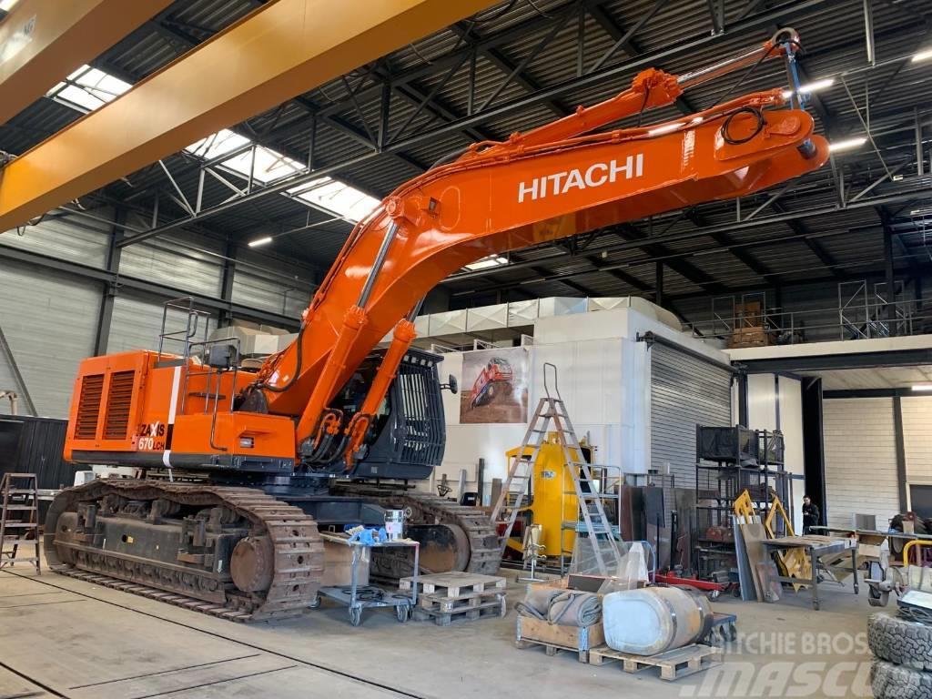 Hitachi Zaxis 670 LCH Crawler excavators
