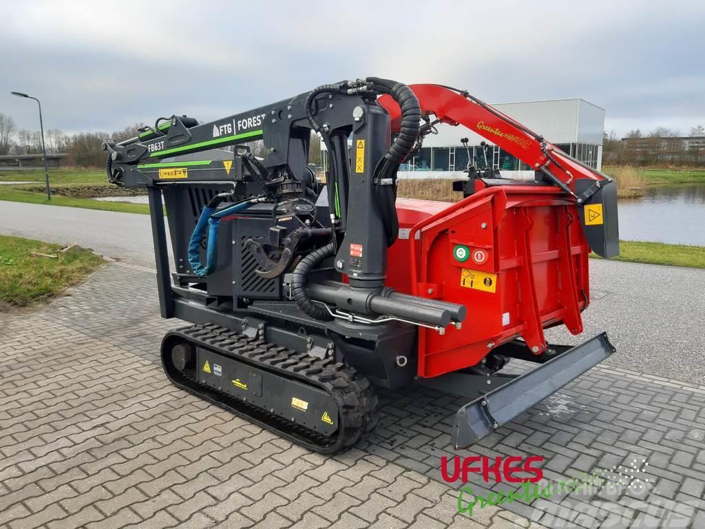 Greentec Cheetha 30 Track Wood chippers
