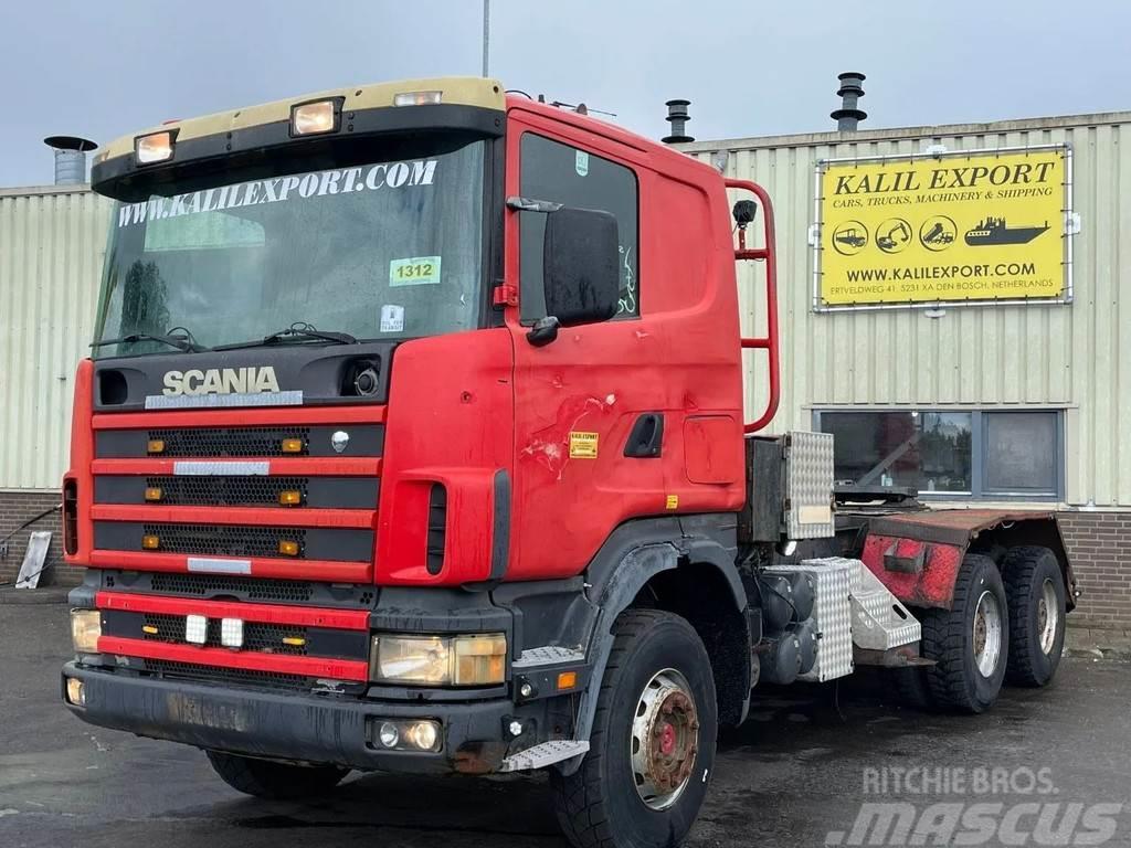 Scania R164-480 V8 Tractor 6x4 Manuel Gearbox Full Steel Chassis Cab trucks