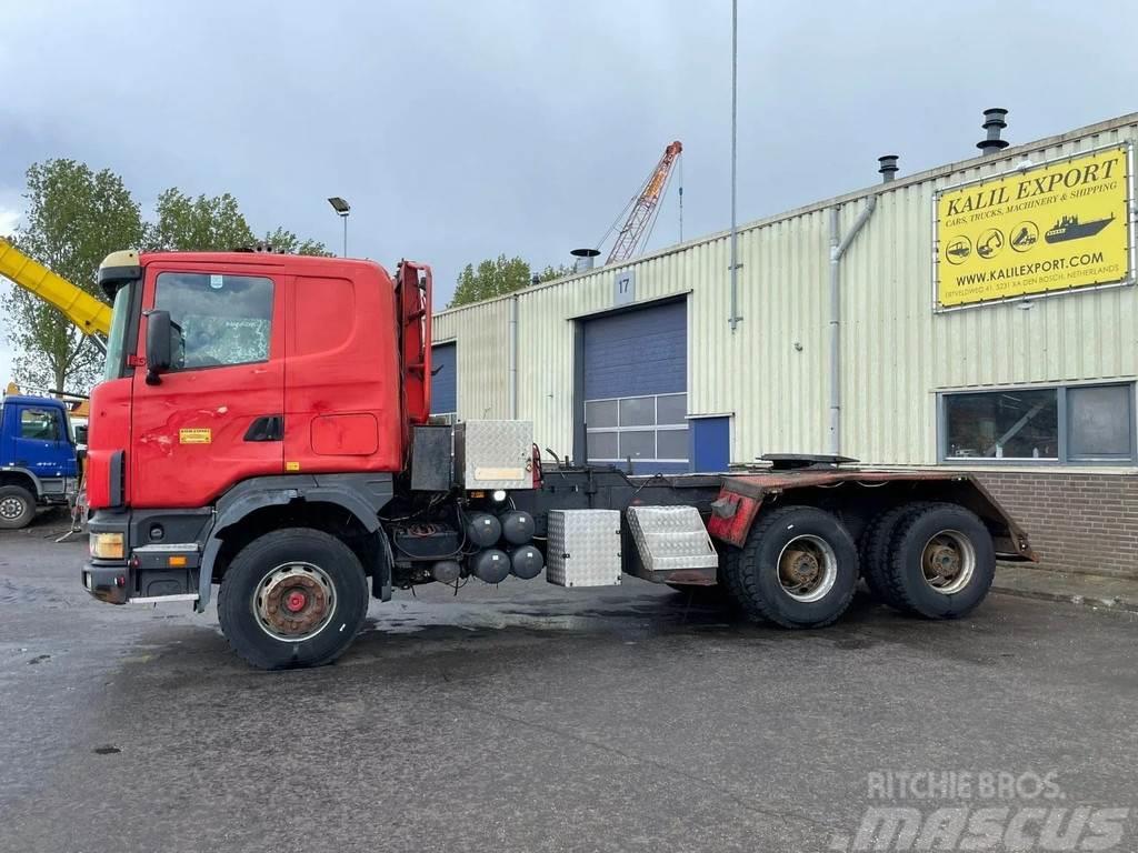 Scania R164-480 V8 Tractor 6x4 Manuel Gearbox Full Steel Chassis Cab trucks