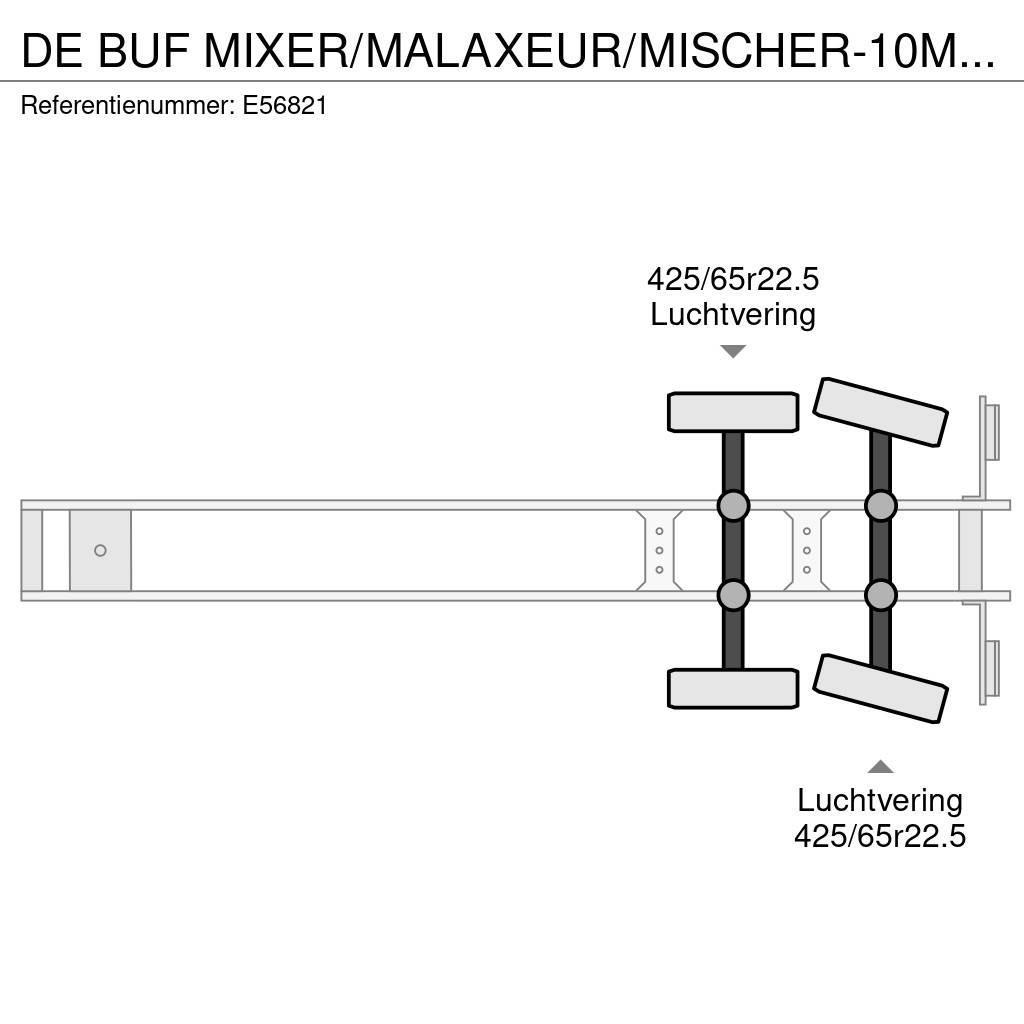  De Buf MIXER/MALAXEUR/MISCHER-10M3 (gestuurd/gelen Other semi-trailers