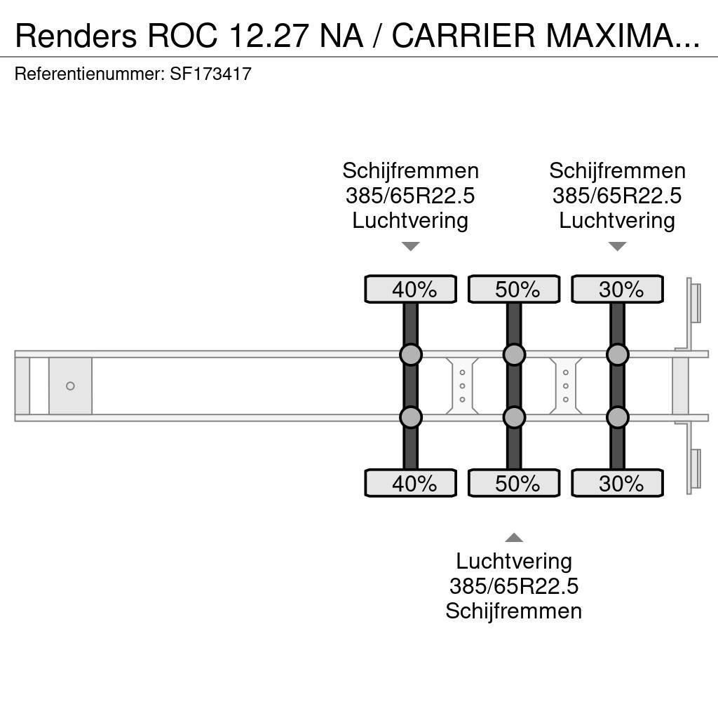 Renders ROC 12.27 NA / CARRIER MAXIMA 1200 DPH Temperature controlled semi-trailers