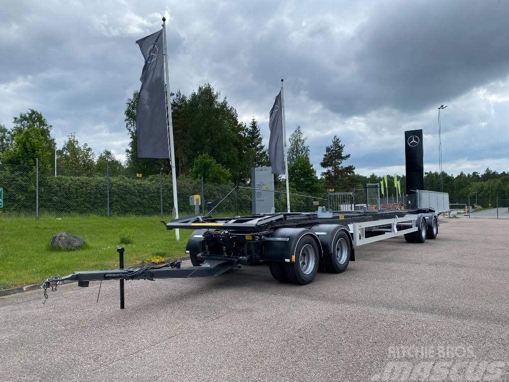 Kilafors Glider 4-axl 38t Containerframe trailers