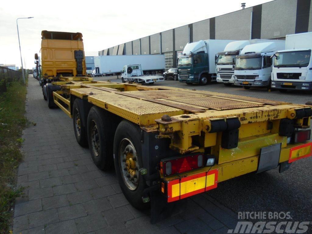 Krone 20/30/40/45ft + 3x BPW Containerframe semi-trailers