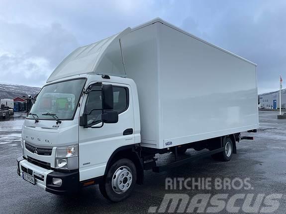 Fuso Canter 9C18, skap med Hollandia 1000 kg's bakløfte Box body trucks