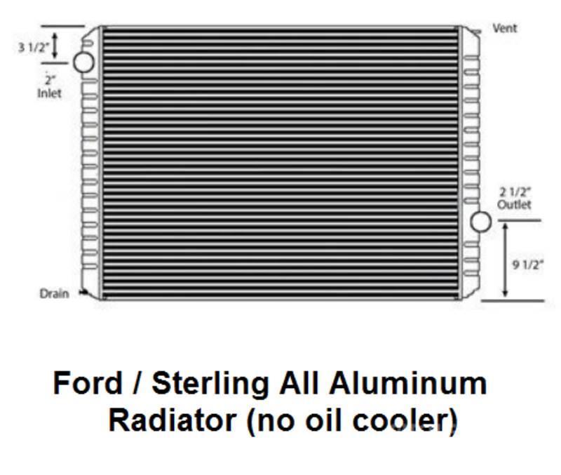 Ford L9500 Radiators