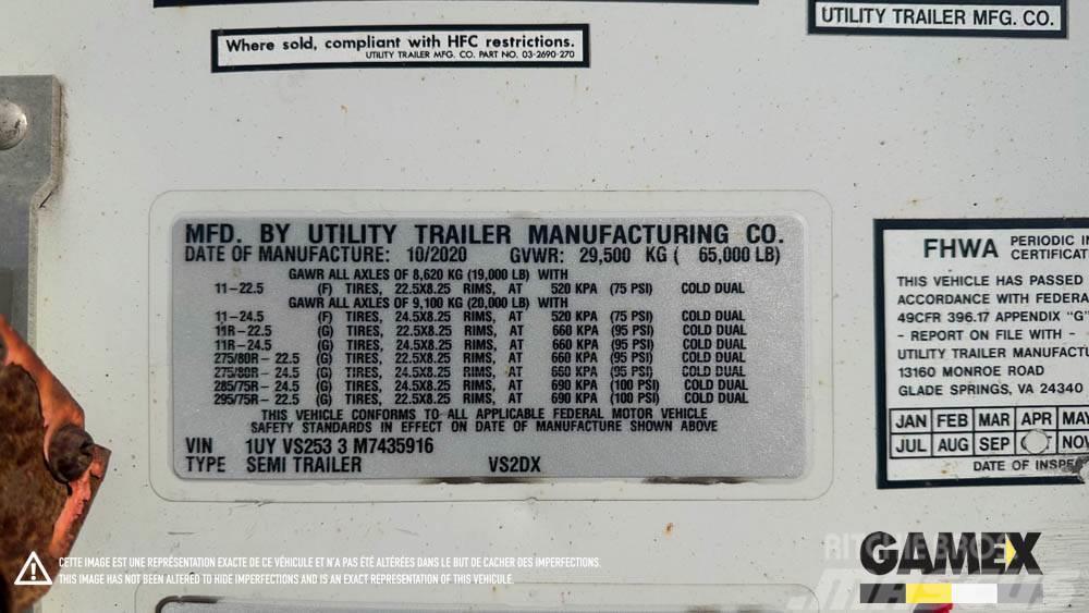 Utility DRY VAN Box body trucks