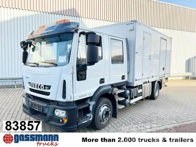Iveco EuroCargo 120E25 4x2 Doka mit 1000kg LBW Box body trucks