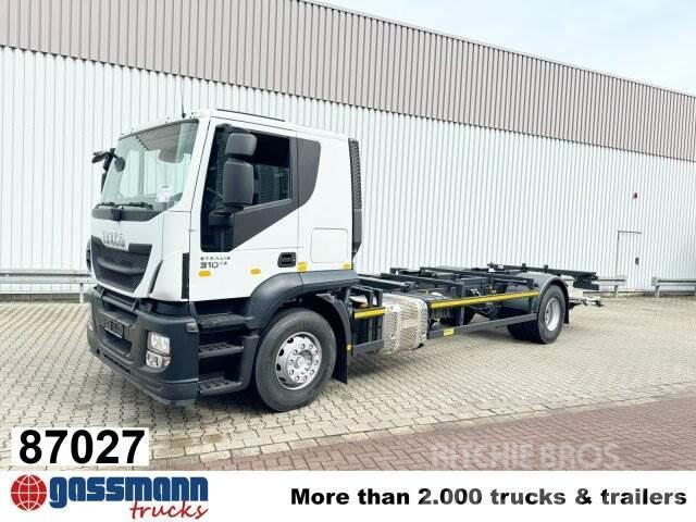 Iveco Stralis AT 190 S31FP-CM 4x2, LBW BÄR, Container Frame trucks