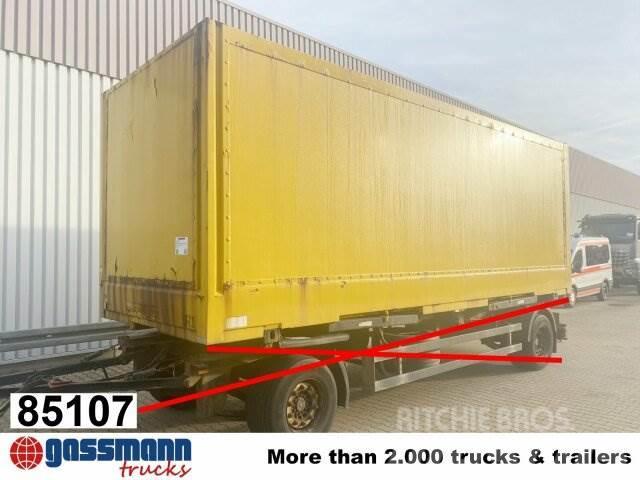 Schmitz Wechselbrücke Koffer mit Rolltor Container Frame trucks
