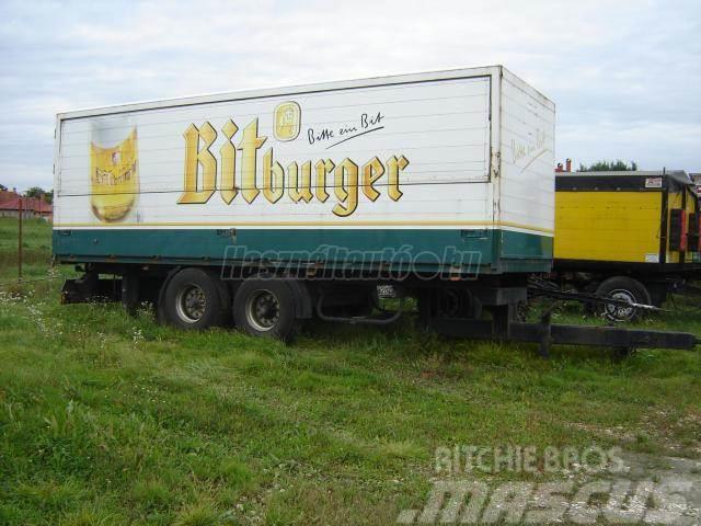 Kögel ZFHB18 TANDEM Box body trailers