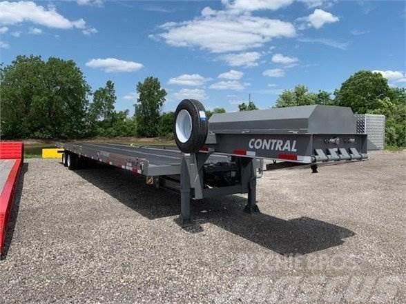  CONTRAL DROP DECK CONTAINER DELIVERY TRAILER, TAND Containerframe trailers