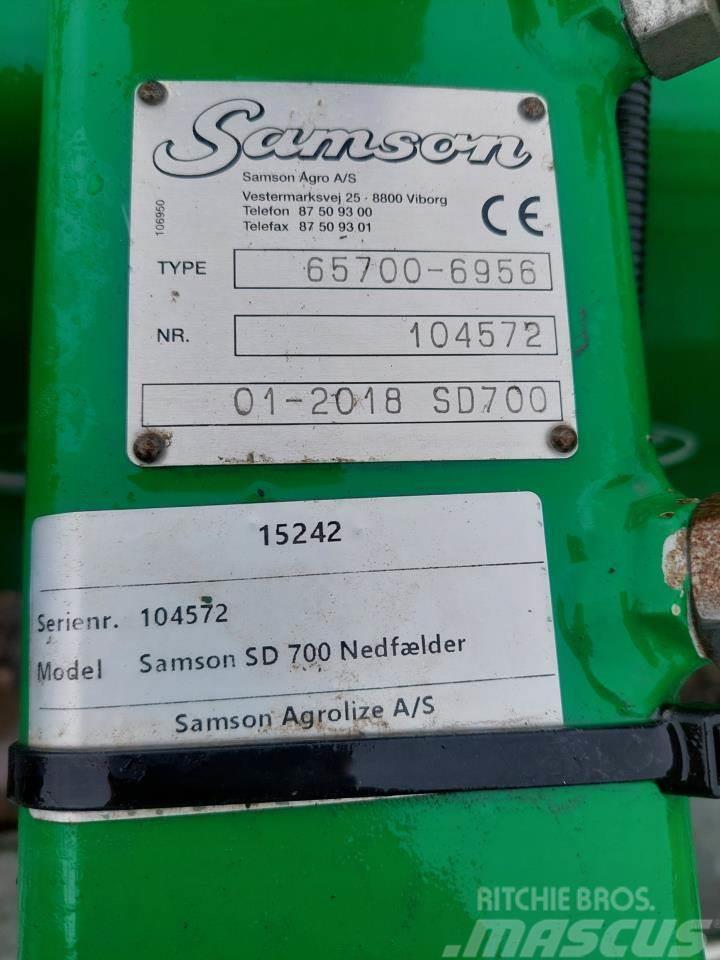 Samson SD 700 Discnedfælder Sprayer fertilizers