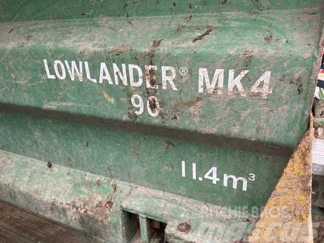 Bunning Lowlander Mk4 90 Manure spreaders