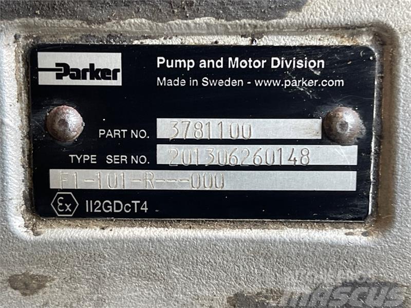 Parker PAKER HYDRAULIC PUMP 3781100 Hydraulics