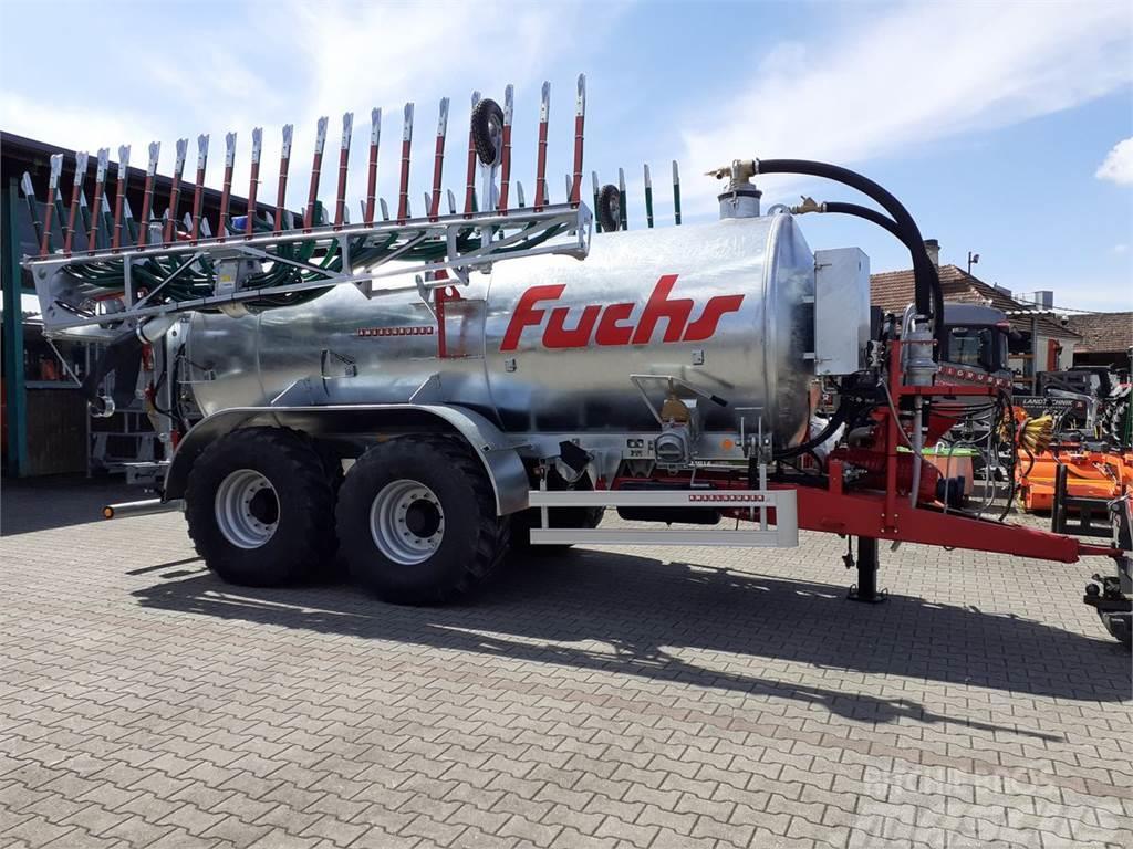 Fuchs VK 11 PRO TANDEM mit FSV 12 Meter FUCHS Schlepp Slurry tankers