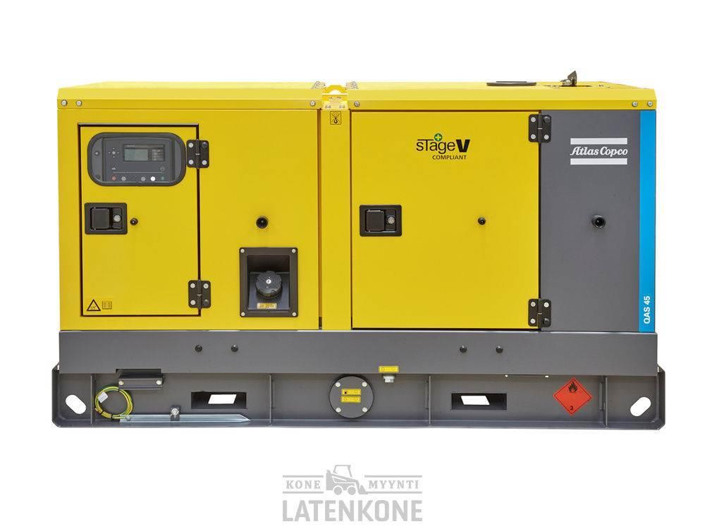 Atlas Copco QAS 45 50 Hz Generaattori StageV Box Diesel Generators